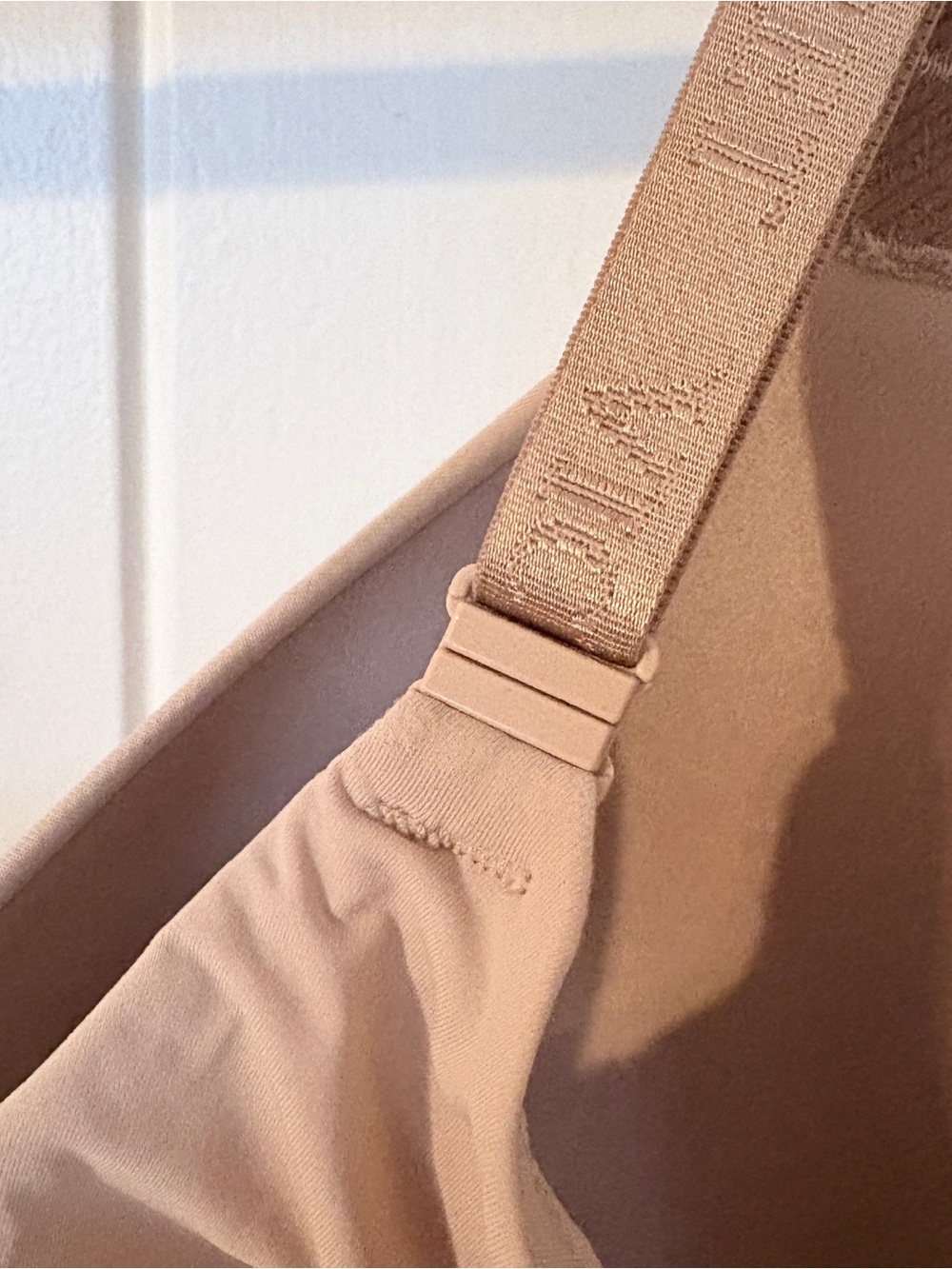 Victoria's Secret Nude Beige Shoulder Bag with Branded Strap